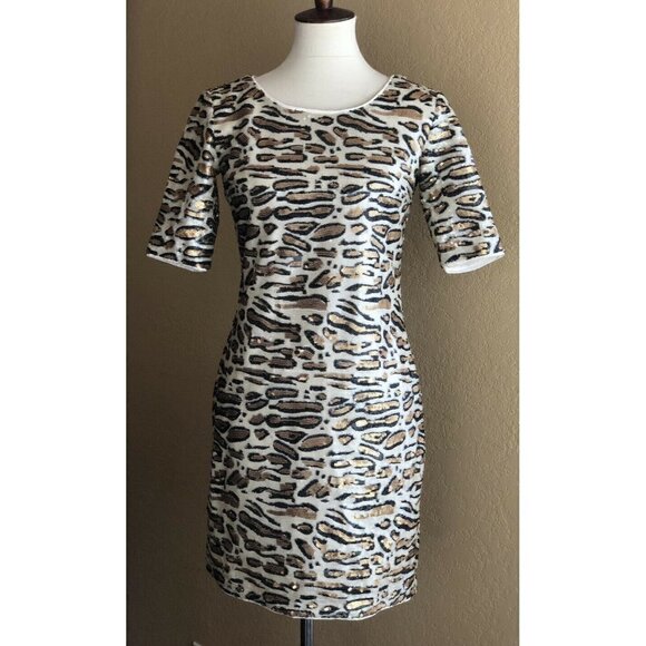 PJK Patterson J Kincaid Women's leopard Lenny Sequ - Picture 5 of 10